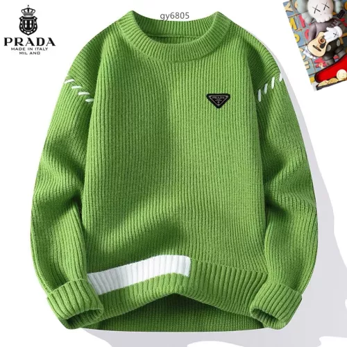 Cheap Prada Sweaters Long Sleeved For Men #1364559, $$48.00 USD On Prada Sweaters