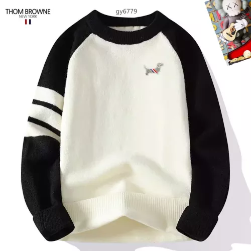 Cheap Thom Browne TB Sweaters Long Sleeved For Men #1364562, $$48.00 USD On Thom Browne TB Sweaters