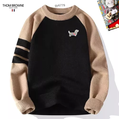 Cheap Thom Browne TB Sweaters Long Sleeved For Men #1364565, $$48.00 USD On Thom Browne TB Sweaters