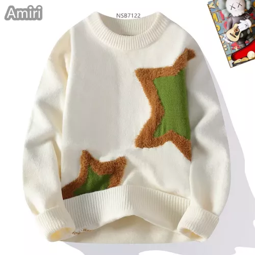Cheap Amiri Sweaters Long Sleeved For Men #1364566, $$48.00 USD On Amiri Sweaters