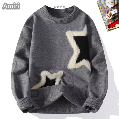 Cheap Amiri Sweaters Long Sleeved For Men #1364567, $$48.00 USD On Amiri Sweaters