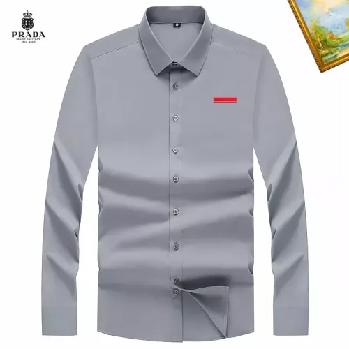 Cheap Prada Shirts Long Sleeved For Unisex #1364677, $$40.00 USD On Prada Shirts