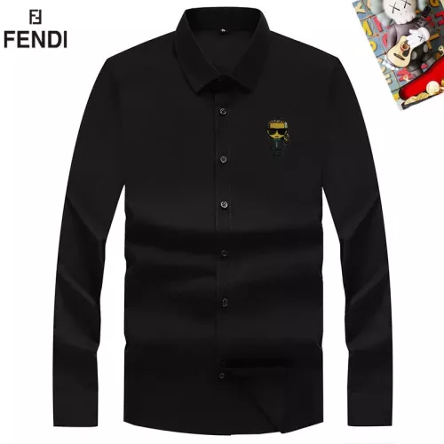 Cheap Fendi Shirts Long Sleeved For Unisex #1364709, $$40.00 USD On Fendi Shirts
