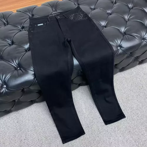 Replica Christian Dior Jeans For Men #1364795 $52.00 USD for Wholesale