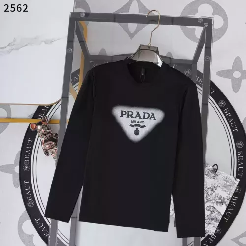 Cheap Prada T-Shirts Long Sleeved For Men #1364820, $$38.00 USD On Prada T-Shirts