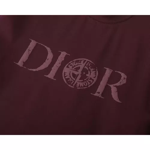 Replica Christian Dior T-Shirts Long Sleeved For Men #1364837 $38.00 USD for Wholesale