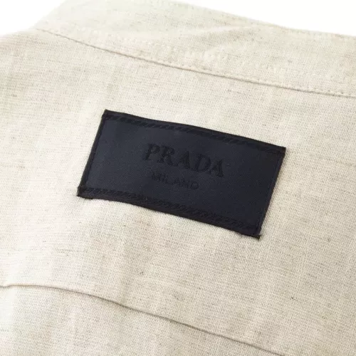 Replica Prada Shirts Long Sleeved For Men #1364841 $88.00 USD for Wholesale