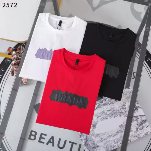 Replica Prada T-Shirts Long Sleeved For Men #1364862 $38.00 USD for Wholesale