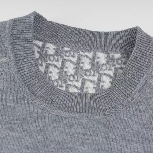 Replica Christian Dior Sweaters Long Sleeved For Women #1364863 $92.00 USD for Wholesale