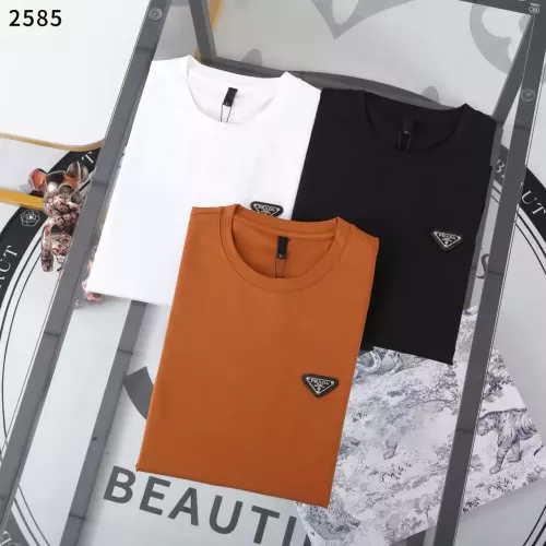 Replica Prada T-Shirts Long Sleeved For Men #1364865 $38.00 USD for Wholesale