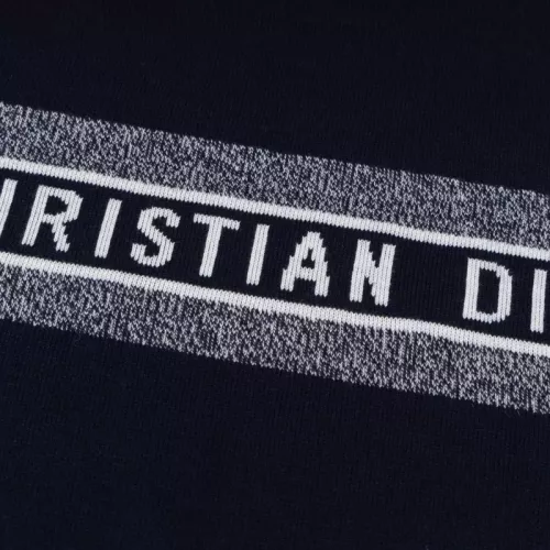 Replica Christian Dior Sweaters Long Sleeved For Women #1364871 $92.00 USD for Wholesale