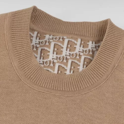 Replica Christian Dior Sweaters Long Sleeved For Women #1364883 $92.00 USD for Wholesale