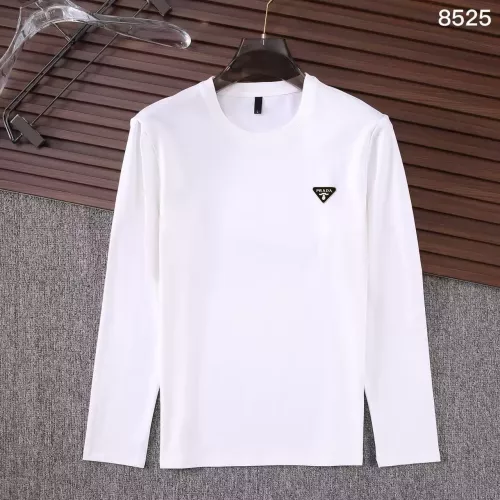 Cheap Prada T-Shirts Long Sleeved For Men #1364892, $$38.00 USD On Prada T-Shirts