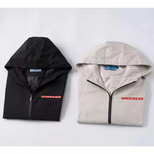 Replica Prada Jackets Long Sleeved For Men #1364975 $52.00 USD for Wholesale