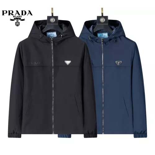 Replica Prada Jackets Long Sleeved For Men #1364977 $52.00 USD for Wholesale