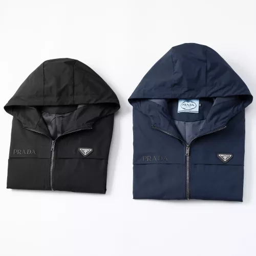Replica Prada Jackets Long Sleeved For Men #1364977 $52.00 USD for Wholesale