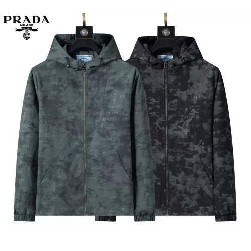 Replica Prada Jackets Long Sleeved For Men #1364979 $52.00 USD for Wholesale