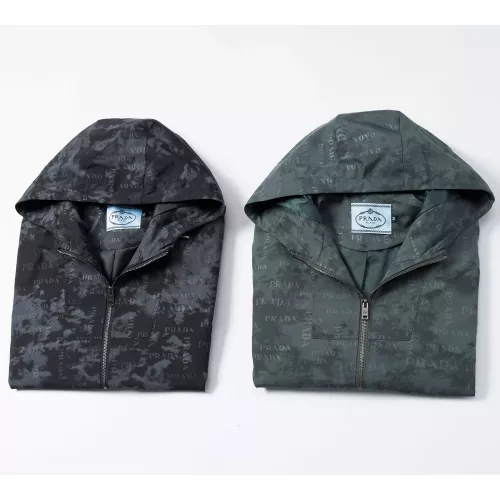 Replica Prada Jackets Long Sleeved For Men #1364979 $52.00 USD for Wholesale