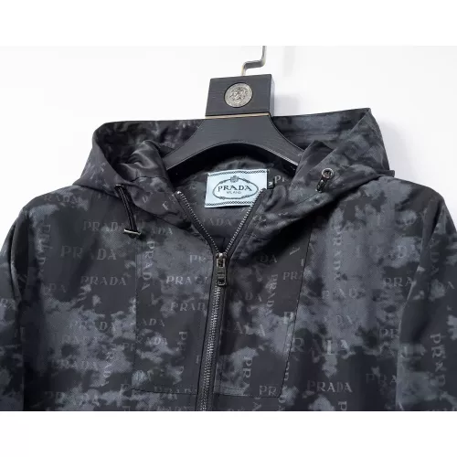 Replica Prada Jackets Long Sleeved For Men #1364980 $52.00 USD for Wholesale