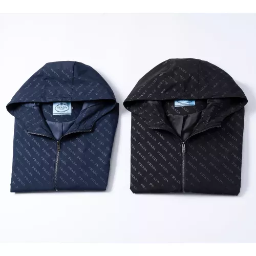 Replica Prada Jackets Long Sleeved For Men #1364983 $52.00 USD for Wholesale