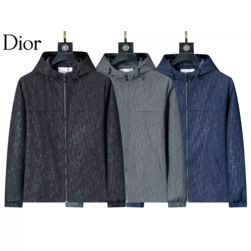 Replica Christian Dior Jackets Long Sleeved For Men #1364991 $52.00 USD for Wholesale
