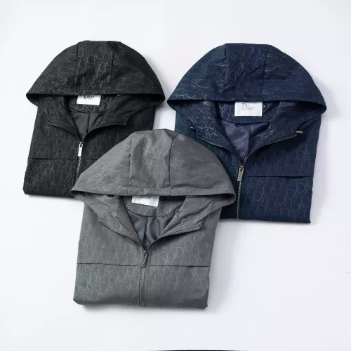 Replica Christian Dior Jackets Long Sleeved For Men #1364991 $52.00 USD for Wholesale