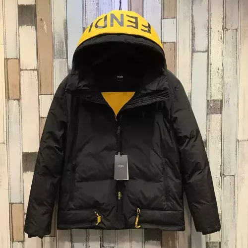 Cheap Fendi Down Feather Coat Long Sleeved For Men #1364997, $$170.00 USD On Fendi Down Feather Coat