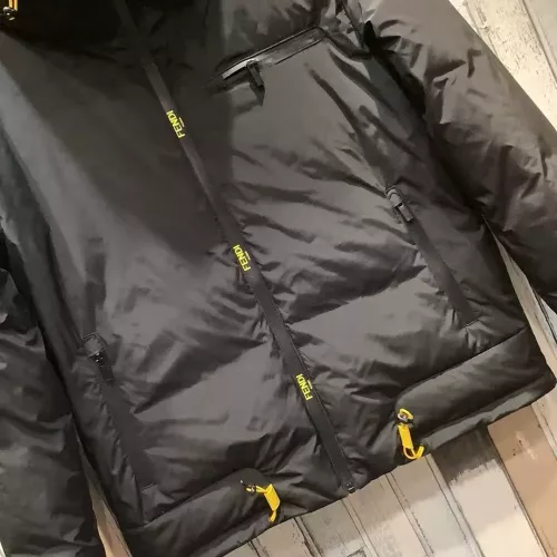 Replica Fendi Down Feather Coat Long Sleeved For Men #1364997 $170.00 USD for Wholesale