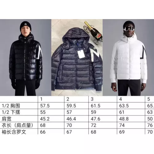 Replica Moncler Down Feather Coat Long Sleeved For Men #1364999 $125.00 USD for Wholesale