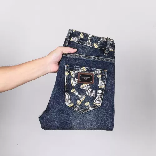 Cheap Dolce &amp; Gabbana D&amp;G Jeans For Men #1365014, $$48.00 USD On Dolce &amp; Gabbana D&amp;G Jeans