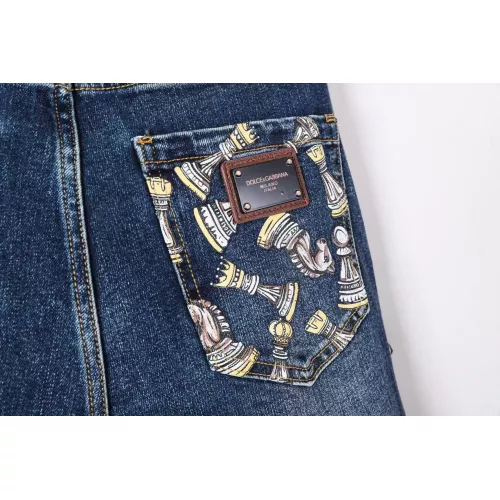 Replica Dolce & Gabbana D&G Jeans For Men #1365014 $48.00 USD for Wholesale