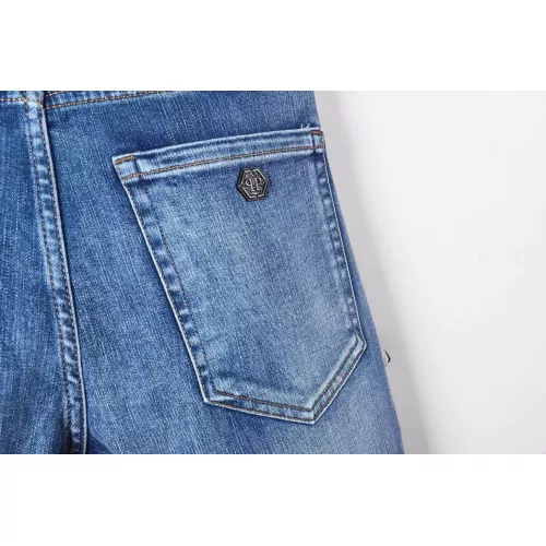 Replica Philipp Plein PP Jeans For Men #1365018 $48.00 USD for Wholesale