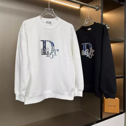 Replica Christian Dior Hoodies Long Sleeved For Unisex #1365068 $45.00 USD for Wholesale
