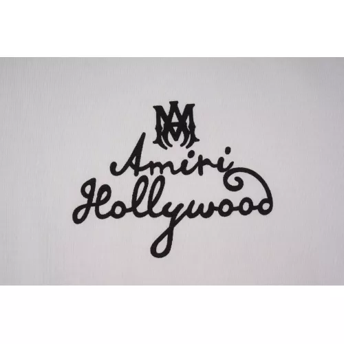 Replica Amiri T-Shirts Short Sleeved For Unisex #1365280 $32.00 USD for Wholesale