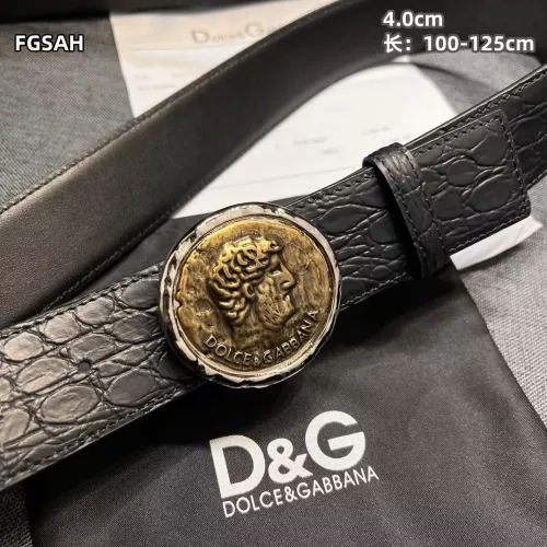 Replica Dolce & Gabbana D&G AAA Quality Belts For Men #1365291 $72.00 USD for Wholesale