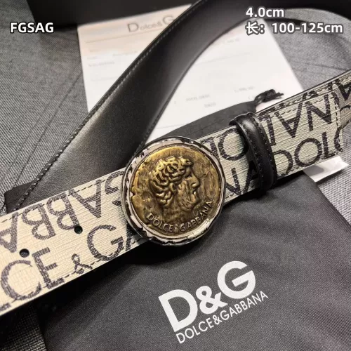Replica Dolce & Gabbana D&G AAA Quality Belts For Men #1365308 $68.00 USD for Wholesale