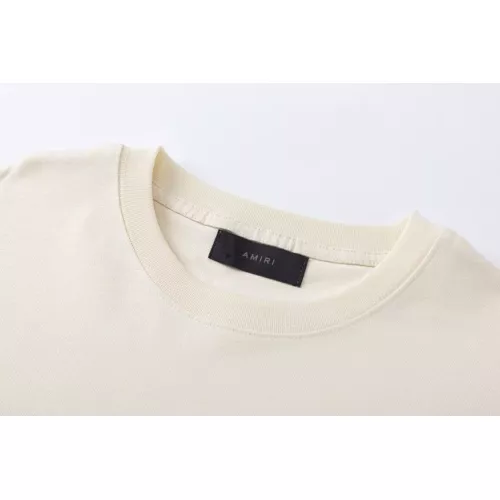 Replica Amiri T-Shirts Short Sleeved For Unisex #1365322 $42.00 USD for Wholesale