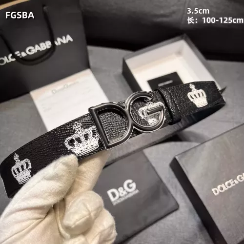 Replica Dolce & Gabbana D&G AAA Quality Belts For Men #1365325 $82.00 USD for Wholesale