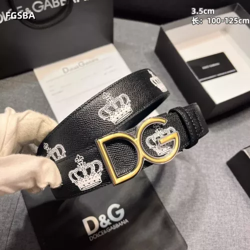 Replica Dolce & Gabbana D&G AAA Quality Belts For Men #1365326 $82.00 USD for Wholesale