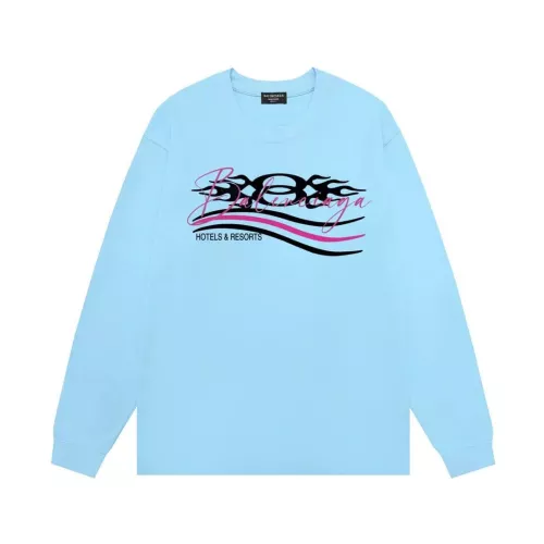 Cheap Balenciaga T-Shirts Long Sleeved For Unisex #1365328, $$48.00 USD On Balenciaga T-Shirts