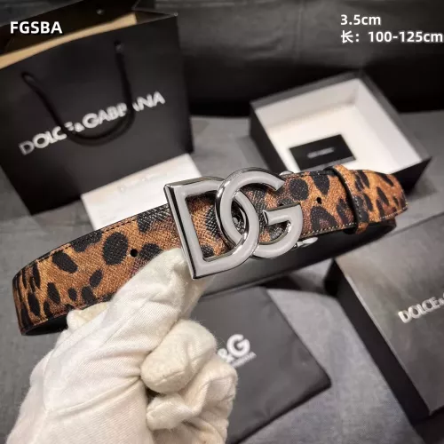 Replica Dolce & Gabbana D&G AAA Quality Belts For Men #1365332 $82.00 USD for Wholesale