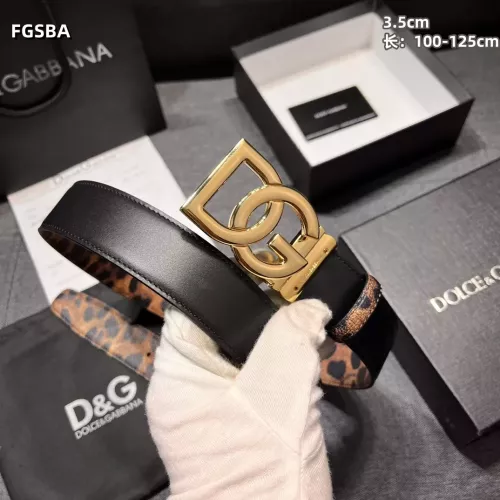 Replica Dolce & Gabbana D&G AAA Quality Belts For Men #1365333 $82.00 USD for Wholesale