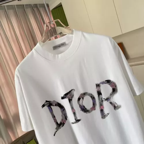 Replica Christian Dior T-Shirts Short Sleeved For Unisex #1365373 $42.00 USD for Wholesale