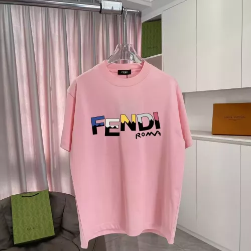 Cheap Fendi T-Shirts Short Sleeved For Unisex #1365379, $$42.00 USD On Fendi T-Shirts