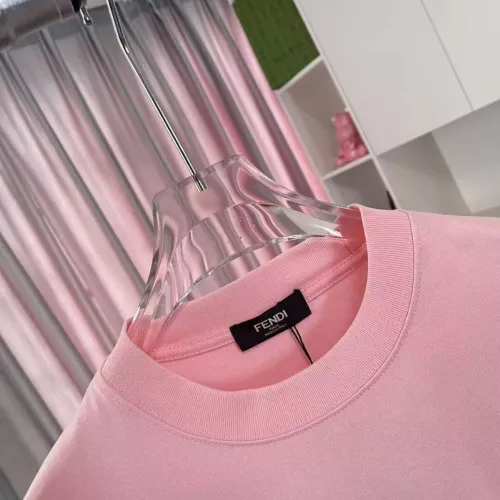 Replica Fendi T-Shirts Short Sleeved For Unisex #1365379 $42.00 USD for Wholesale