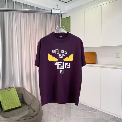 Cheap Fendi T-Shirts Short Sleeved For Unisex #1365382, $$42.00 USD On Fendi T-Shirts