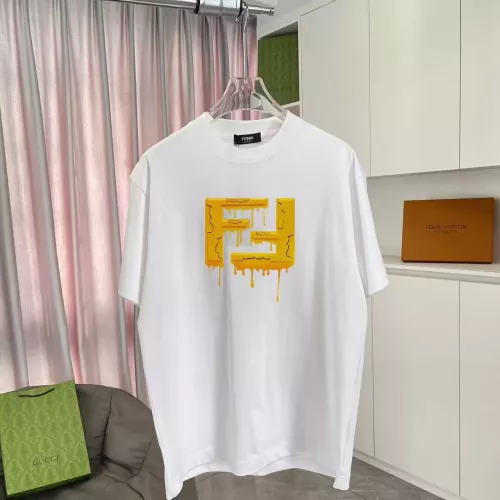Cheap Fendi T-Shirts Short Sleeved For Unisex #1365384, $$42.00 USD On Fendi T-Shirts