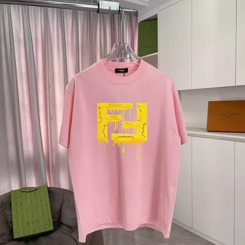 Cheap Fendi T-Shirts Short Sleeved For Unisex #1365385, $$42.00 USD On Fendi T-Shirts