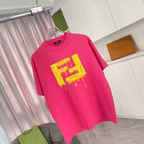 Cheap Fendi T-Shirts Short Sleeved For Unisex #1365386, $$42.00 USD On Fendi T-Shirts