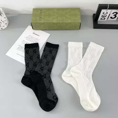 Replica Gucci Socks For Women #1365576 $25.00 USD for Wholesale